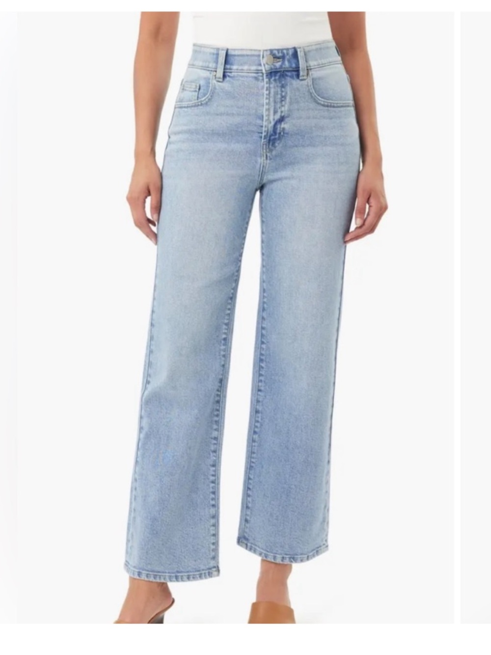 Curve Appeal Jeans Women’s 30 Heritage Luxe Rae High Rise Straight Stretch - Picture 12 of 13